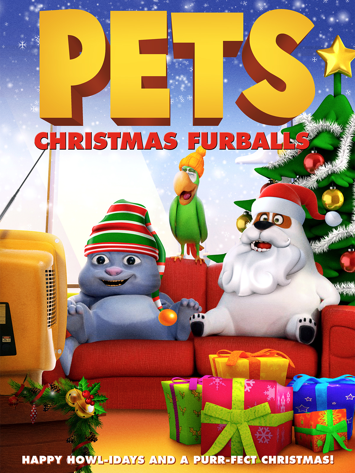 Смотреть Pets: Christmas Furballs (2020) на шдрезка